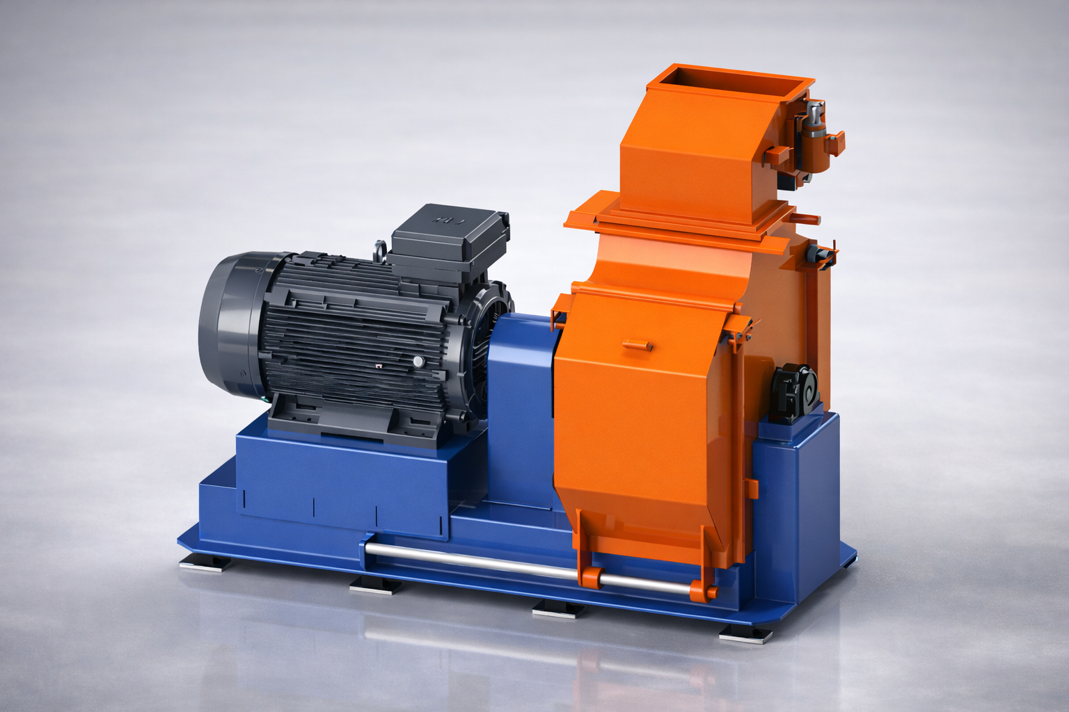 Industrial Hammer Mill Assembly